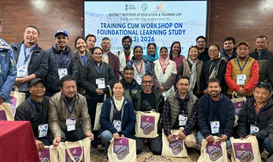 Two-Day Training-cum-Workshop on Foundational Learning Study (FLS) 2026 Held at DIET Leh.