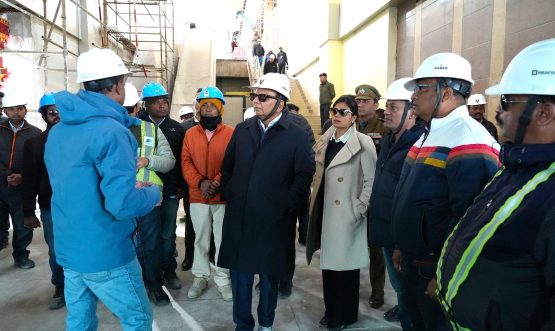 L-G Vinai Kumar Saxena reviews progress of New Terminal Building at KBR Airport Leh Says New Airport Terminal will boost footfall of tourists in Ladakh.