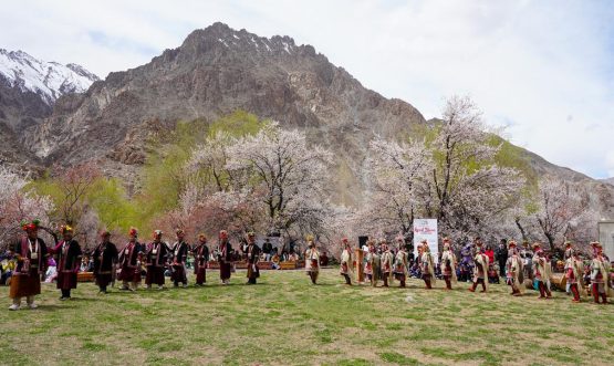 The Apricot Blossom Festival was held at Dha-Bema Lasthang and was graced by the State Election Commissioner of UT Ladakh.