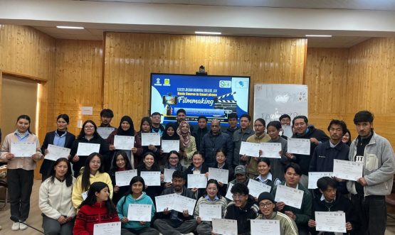 Valedictory Session of 6-Day Smartphone Filmmaking Course Concludes Successfully at EJM College Leh.
