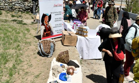 Goma Minjee Blooms with festivity as Apricot Blossom Festival 2026 concludes in Kargil.
