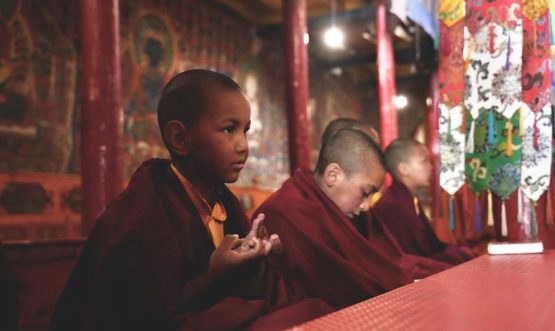 Prayer ceremonies in connection with the upcoming Sacred Exposition of the Holy Relics of Tathagata Buddha.
