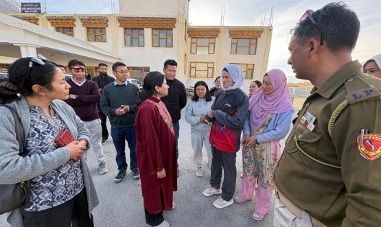 Secretary, Higher Education, UT Ladakh, Reviews Enrolment, Academic and Infrastructure Facilities at GDC Nobra.