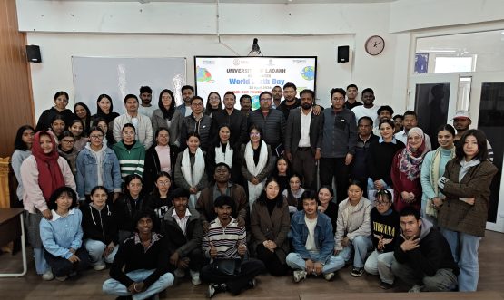 World Earth Day 2026 Celebrated at University of Ladakh, Leh Campus.