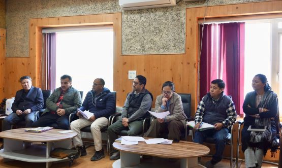 Administrative Secretary PWD Chairs Meeting on Formulation of Annual Action Plan under SDP/State Sector Plan 2026–27.