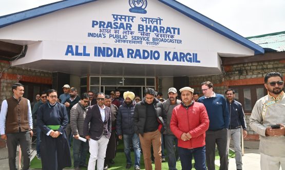 Joint Secretary (Broadcasting) Holds Review Meeting to Strengthen Akashvani Kargil.