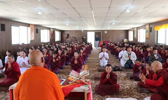 𝐌𝐚𝐡𝐚𝐛𝐨𝐝𝐡𝐢 𝐈𝐧𝐭𝐞𝐫𝐧𝐚𝐭𝐢𝐨𝐧𝐚𝐥 𝐌𝐞𝐝𝐢𝐭𝐚𝐭𝐢𝐨𝐧 𝐂𝐞𝐧𝐭𝐫𝐞 𝐏𝐚𝐲𝐬 𝐓𝐫𝐢𝐛𝐮𝐭𝐞 𝐭𝐨 𝐋𝐚𝐝𝐚𝐤𝐡’𝐬 𝐈𝐥𝐥𝐮𝐬𝐭𝐫𝐢𝐨𝐮𝐬 𝐒𝐨𝐧𝐬.