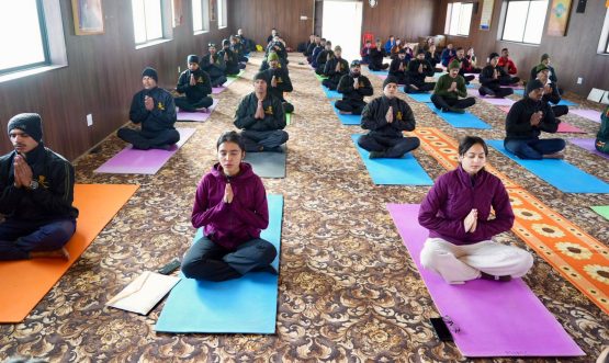 Day 2 of Yoga Session at MIMC Sees Enthusiastic Participation.