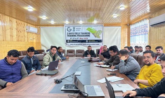 Training Session for Field Trainers of Census-2027 held in Kargil.
