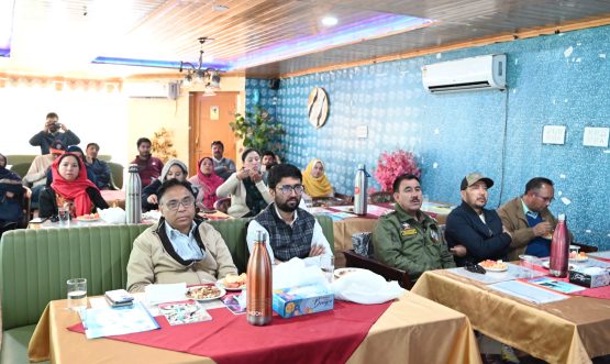 Jan Bhagidari Programme on TB Awareness Conducted at Kargil.