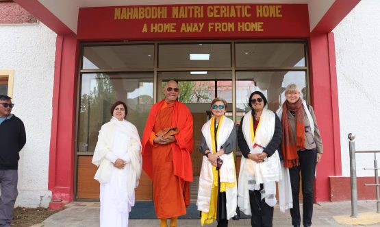 Thai Ambassador H.E Ms. Chavanart Thangsumphant visits MIMC Leh, affirms support for Ladakh-Thailand Buddhist ties.