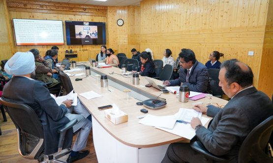 Chief Secretary reviews Compliance with Supreme Court Directions on Solid Waste Management in Ladakh.