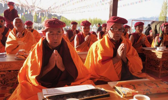 Around 10,000 Devotees Pay Homage on Day Five of Sacred Exposition of Holy Relics of Tathagata; Army, Paramilitary and Civil Personnel Join Village-Wise Public Veneration.