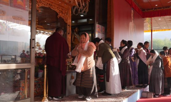 Tibetan, Tamang and Sherpa Communities Pay Veneration as Sacred Relic Exposition at Jivetsal Draws around 7000 Devotees on the Seventh day.
