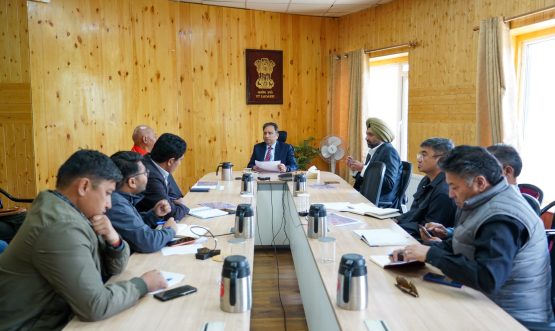 Chief Secretary chairs meeting on Preparations for International Day of Yoga 2026.