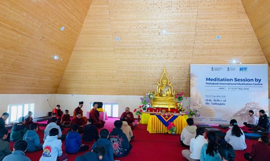 Yoga & Meditation Session Continues on Day-8 at MIMC.