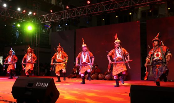 Seventh Evening of Cultural Celebrations at Leh Main Market Draws Enthusiastic Crowds.