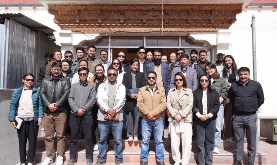 Secretary Law and Justice Reviews Litigation Management System (LMS) for Timely Monitoring of Court Cases in Ladakh.