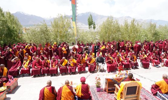 Peace Walk and Bum-sKhor Procession Draws Large Gathering in Choglamsar.