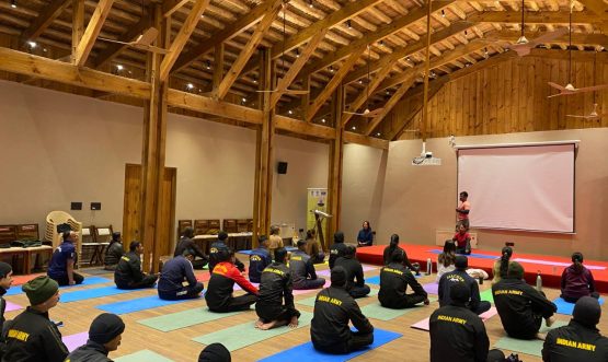 Yoga & Meditation Session Continues on Day-10 at MIMC.