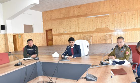 DC Nubra Holds Introductory Interaction Session with Lambardars.
