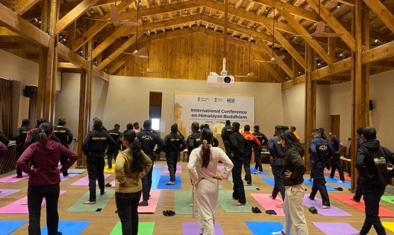 Yoga & Meditation Session Continues on Day-10 at MIMC.