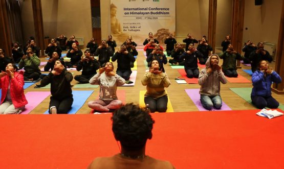 Day 11 of Yoga Session conducted at MIMC by Yoga Expert Rohit Rawat.