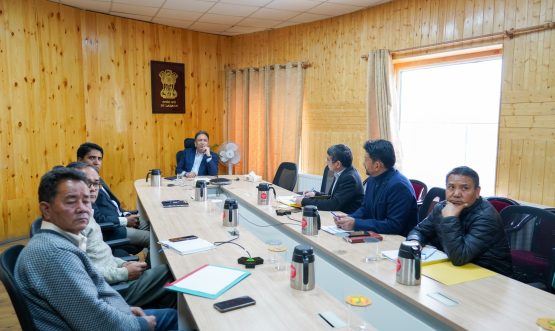 Chief Secretary reviews progress of Vibrant Village Programme in UT Ladakh.