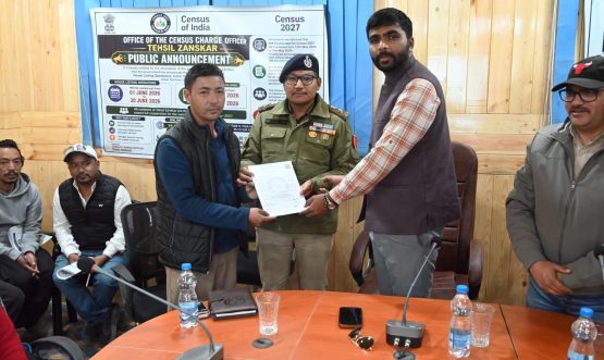 Three-Day Training Programme for Census 2027 Begins in Zanskar.