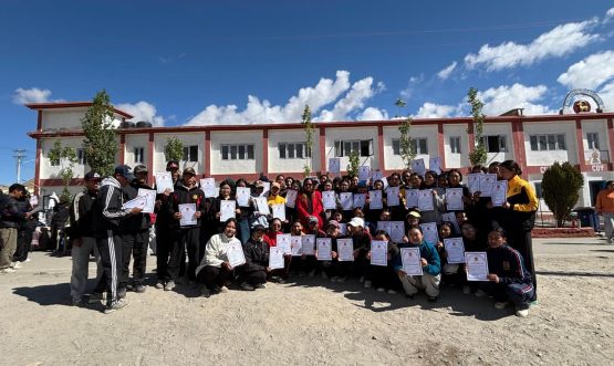 EJM College Leh Cadets Excel at 10-Day ATC Camp at LARC Phyang.
