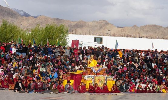 Sacred Exposition of Holy Relics of Tathāgata concludes in Leh.