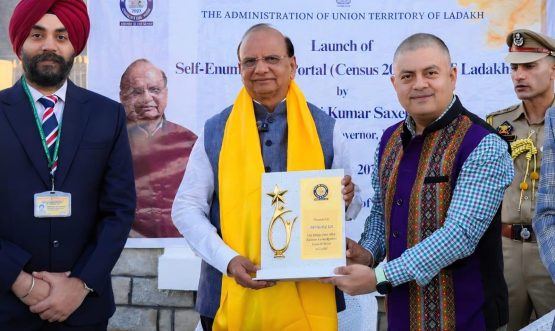 L-G Vinai Kumar Saxena launches Self-Enumeration Portal for Census 2027 in Ladakh.