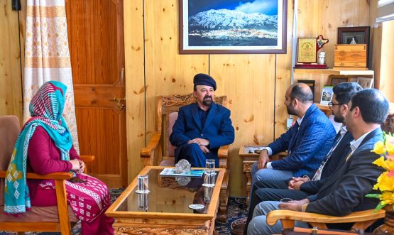 CEC Kargil Meets ICICI Bank Delegation to Strengthen Banking Services and Youth Engagement.