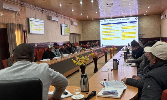 2nd Batch of Three-Day Training Programme on Census 2027 Framework Begins at DC Conference Hall, Leh.