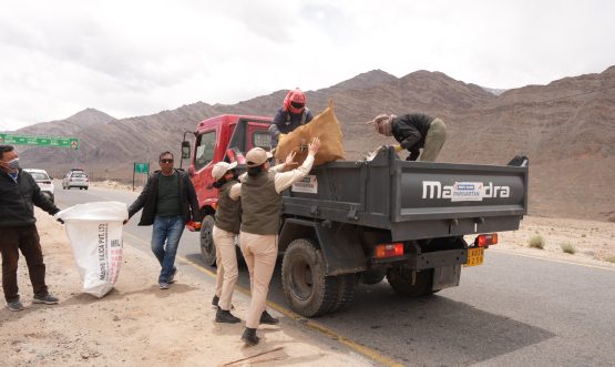 Mega Cleanliness Drive Conducted at Sub-Division Kharu, Leh District.