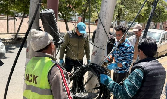 Redundant Poles, Overhead Wires Removed in Baroo–Upper Changchik Beautification Drive.