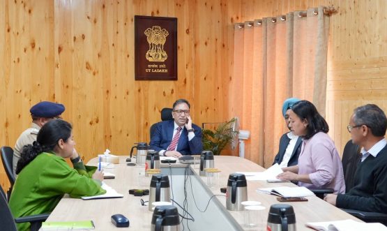 Chief Secretary chairs review meeting on Drug De-addiction and Rehabilitation in Ladakh.