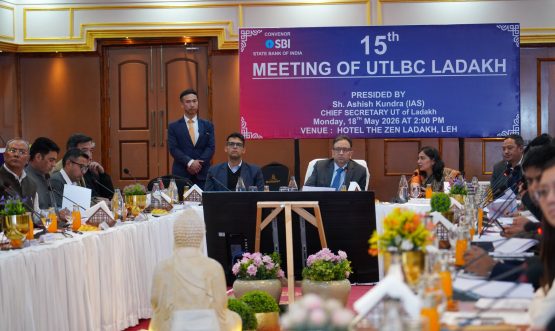 Chief Secretary Chairs 15th UTLBC Meeting in Leh.