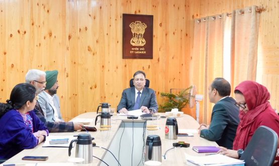 Chief Secretary reviews Compliance with Supreme Court Directions on Solid Waste Management in Ladakh.