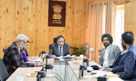 Chief Secretary reviews Deregulation and Ease of Doing Business initiatives in UT Ladakh.