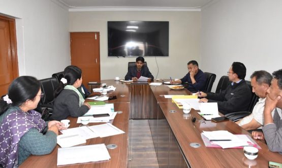 DC Nubra Conducts Meeting with Principals of Government Schools of District Nubra