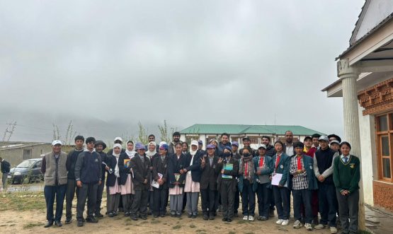 Govt. Degree College Zanskar Organizes On-Spot Essay Competition for School Students.