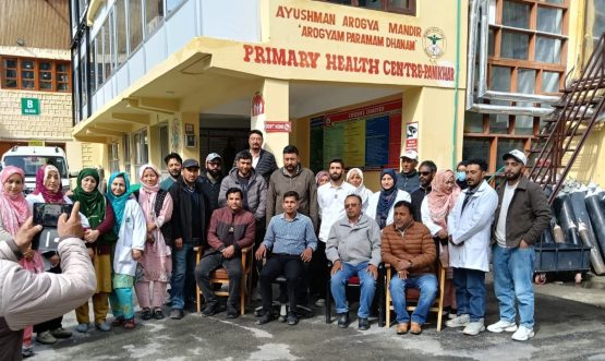 Mission Director NHM Ladakh Reviews Healthcare Facilities at PHC Panikhar, CHC Sankoo and PHC Karsha.