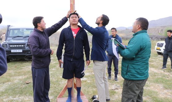 PST/PET Conducted Successfully for Wildlife Forester Posts in Leh.