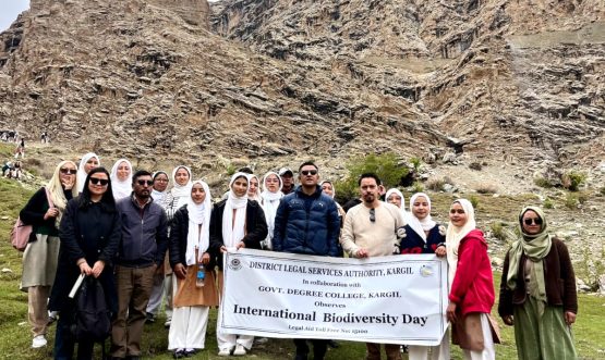 DLSA Kargil, GDC Organize Biodiversity Awareness Tour to Fokar on International Biodiversity Day.