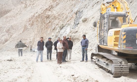 Baseer Ul Haq Choudhary Stresses Timely Completion of Markha Valley Road Project.