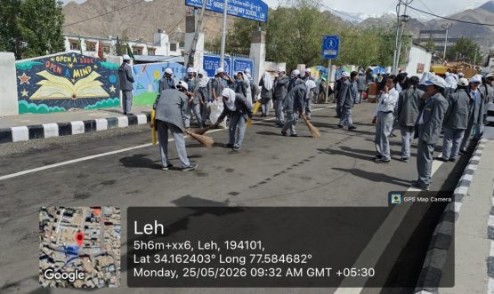 Initiated by the Office of Deputy Commissioner, Leh, Chief Education Officer in coordination with Municipal Committee, has officially kicked off the 
