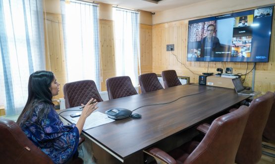 Administrative Secretary reviews preparations for ‘Swachh Gaon, Surakshit Jhalvayu’ mega campaign.