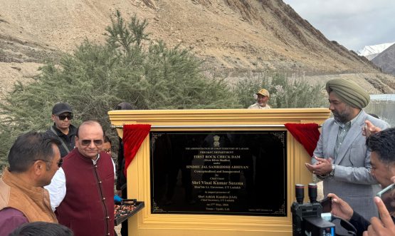 L-G Vinai Kumar Saxena launches Sindhu Jal Samriddhi Abhiyan to address seasonal water scarcity in Ladakh.