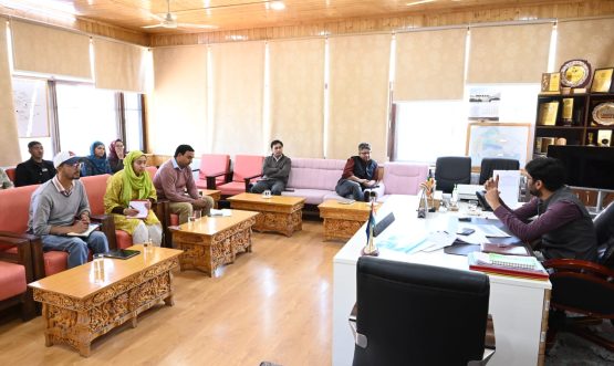 DC Kargil Reviews NRLM Progress, Calls for Stronger SHGs and Market Linkages.